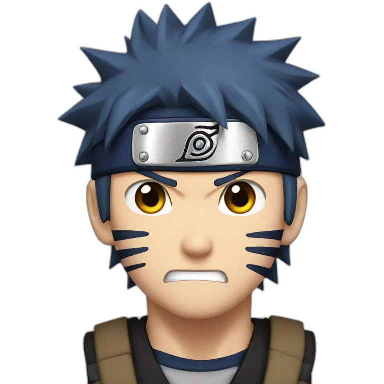 Naruto angry  emoji
