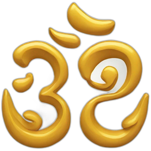 OM letters emoji