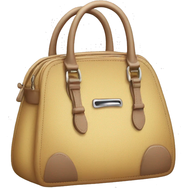 A handbag crying  emoji