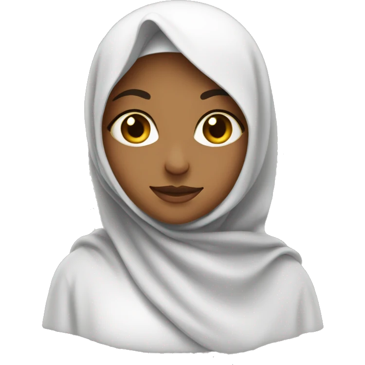 muslim girl in nikab emoji