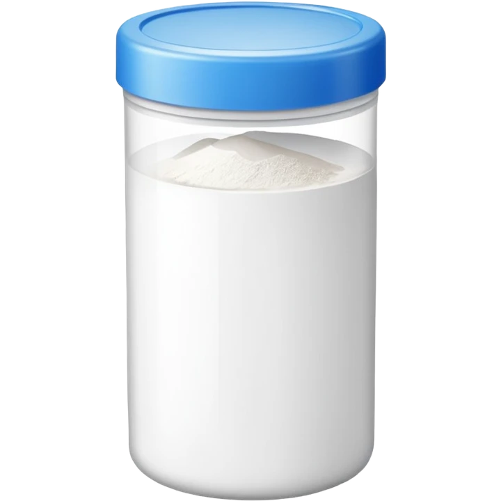 baking powder plastic container emoji
