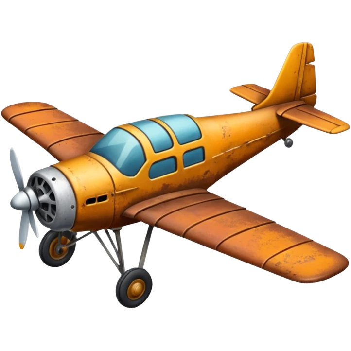 small size plane old town emoji