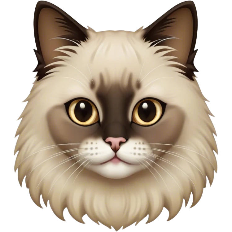 black face ragdoll emoji