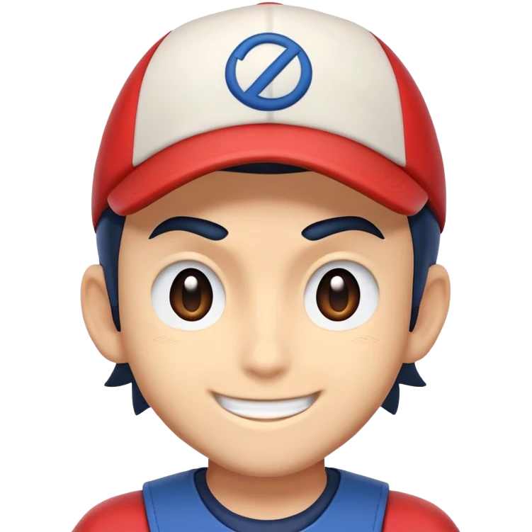 Ash Ketchum emoji emoji