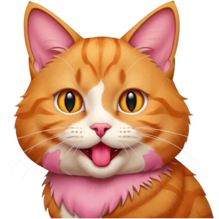😽 cat emoji with its tongue out like this 😛 emoji