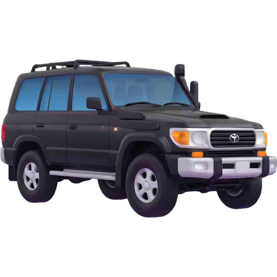 Toyota Land Cruiser 1980s emoji