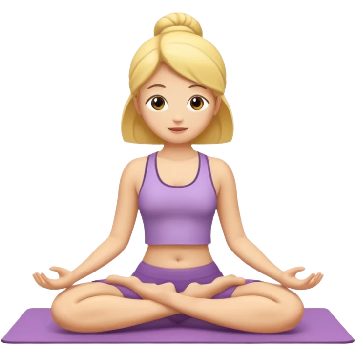 yoga emoji