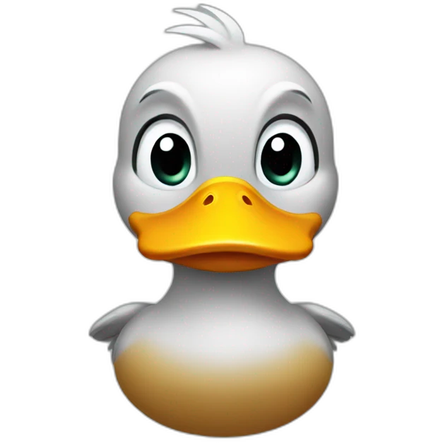 duck-with-muscular-arms emoji