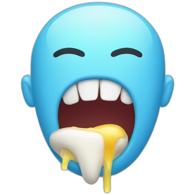 vomiting teeth emoji