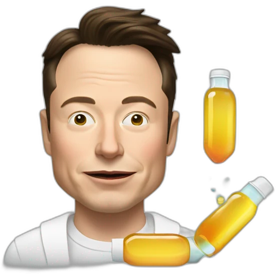 elon musk doing drugs, for educational purposes only, inclusiveness and positive, LGTBQ+ emoji