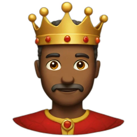 Red King emoji