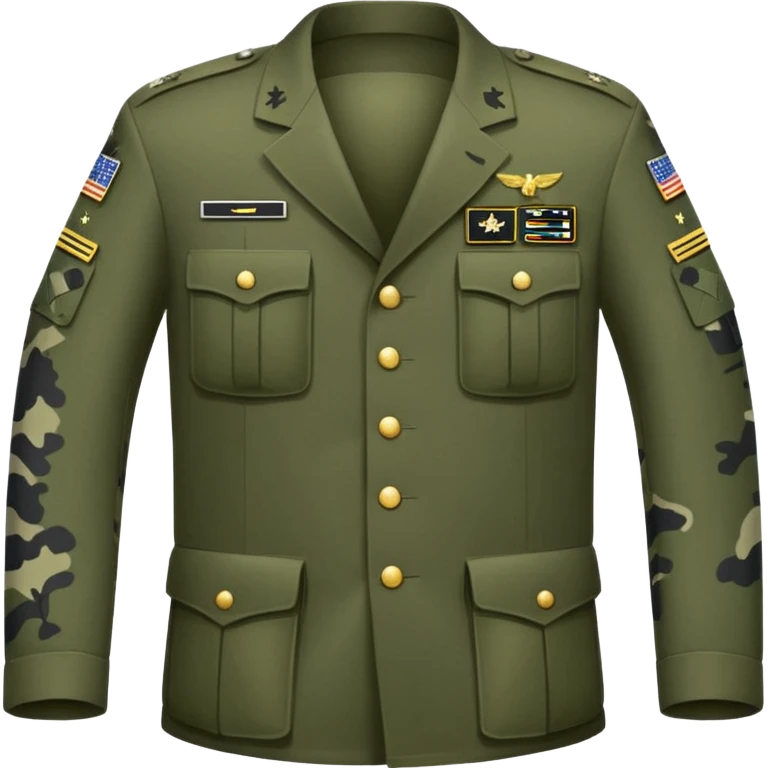 combine U.S. army acu with AGSU half and half emoji