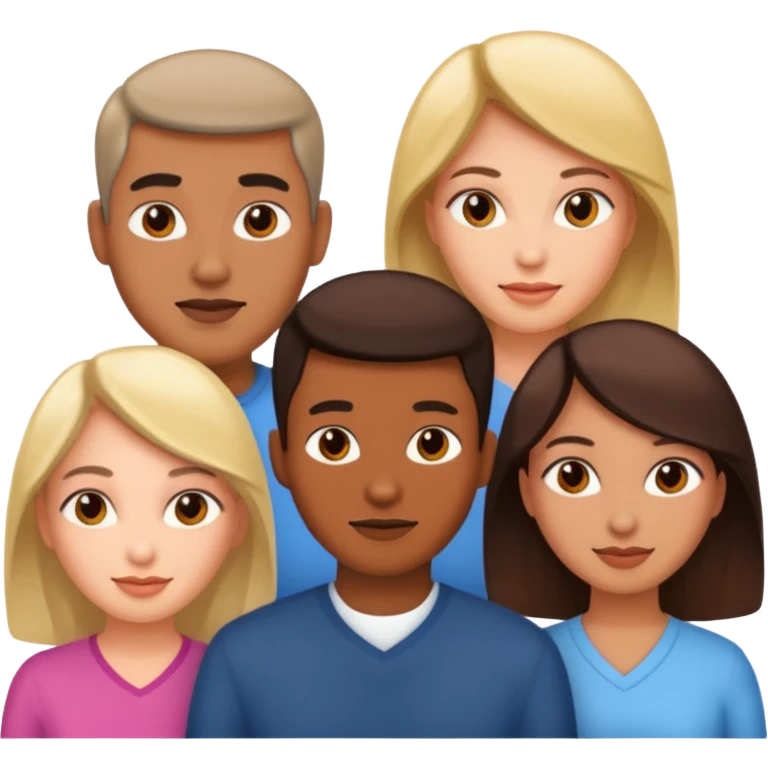 Four different nurses, one man, three women emoji