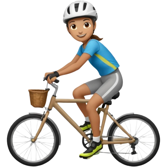 Gitan à vélo emoji
