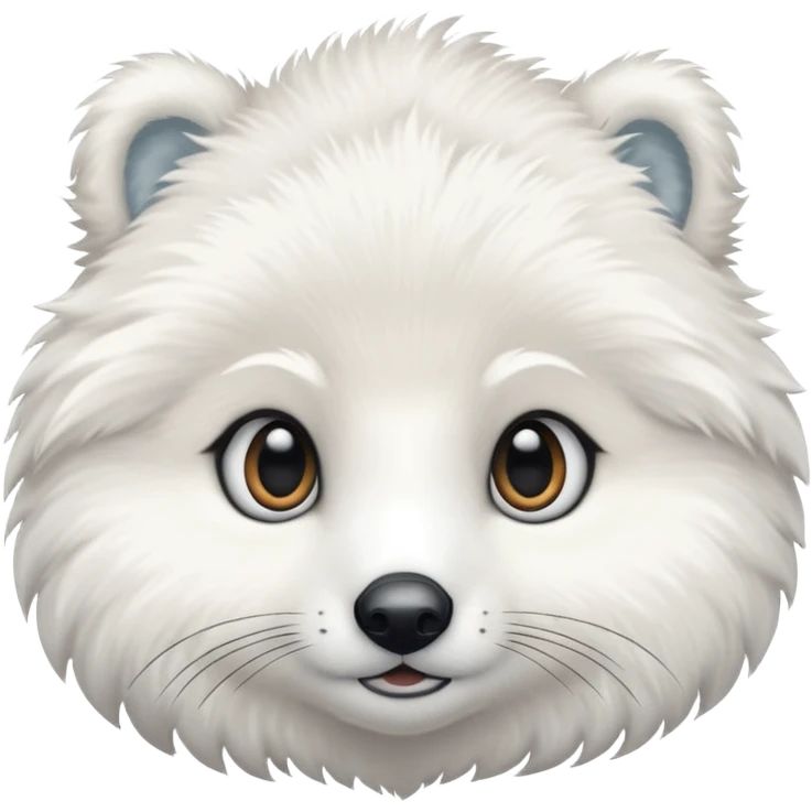 white winter & artic animal (not bear&fox)  emoji