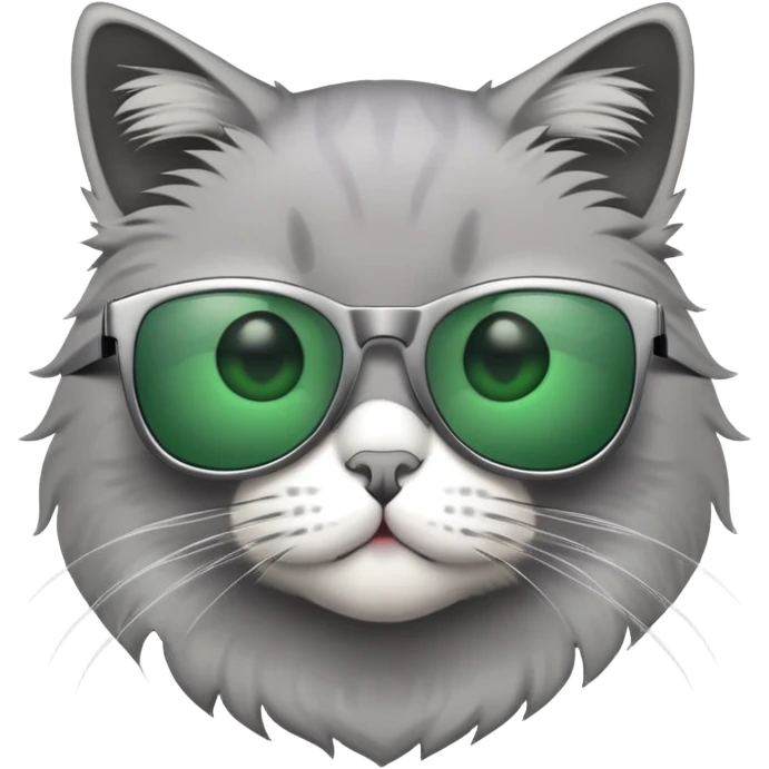 Cat wearing sunglasses emoji