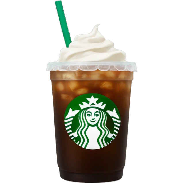 starbucks cold brew emoji