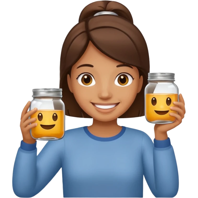 People Holding Jar emoji