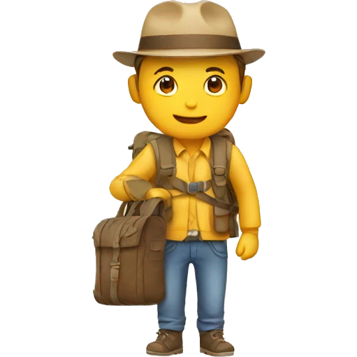 Travelling  emoji