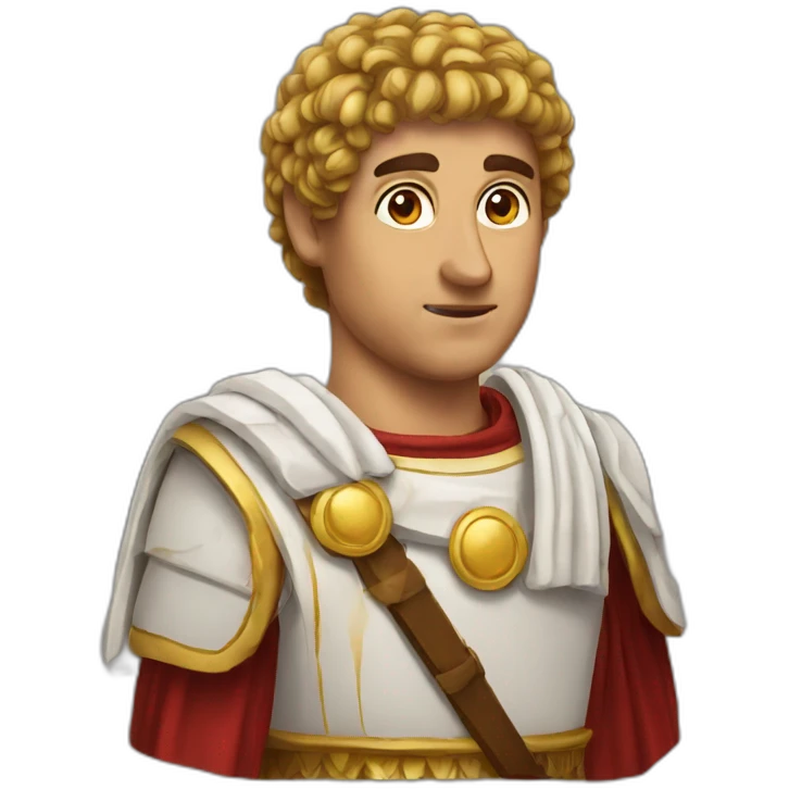 a roman noble man emoji