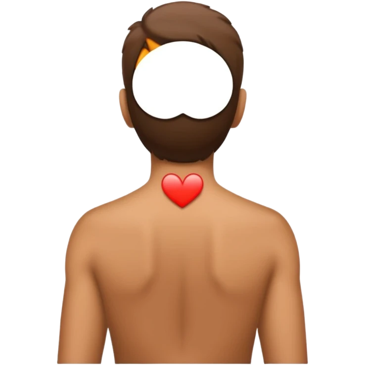 back view of a person emoji