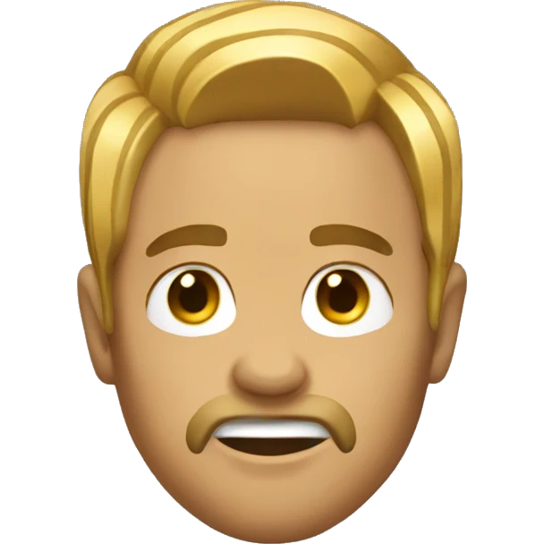 gold scar emoji