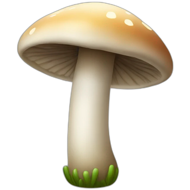 Mushroom flex emoji
