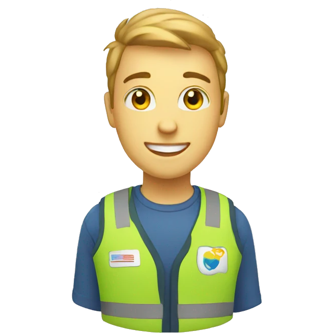 Volunteer emoji