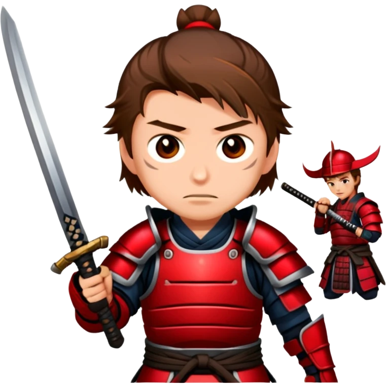 Battle-Ready Samurai emoji