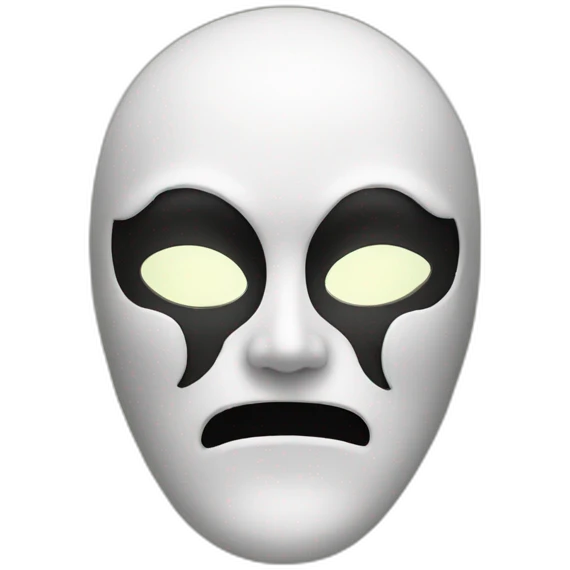 Masque Halloween emoji