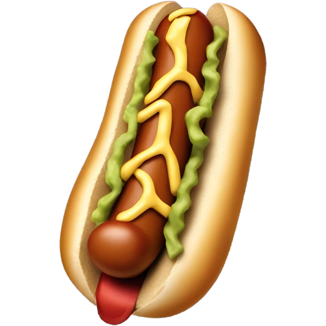 sad hot dog with legs emoji