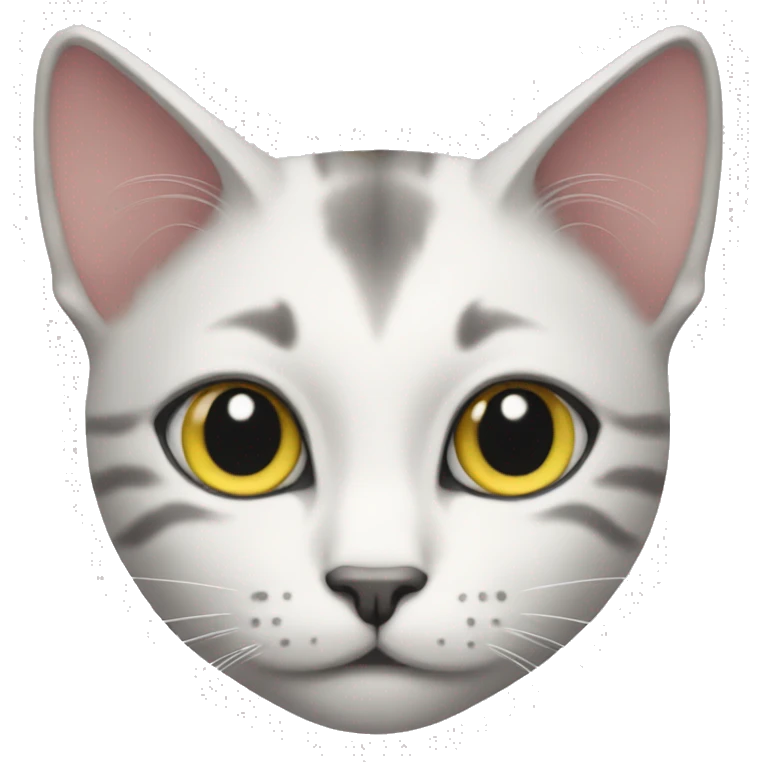 Nonbinary cat emoji