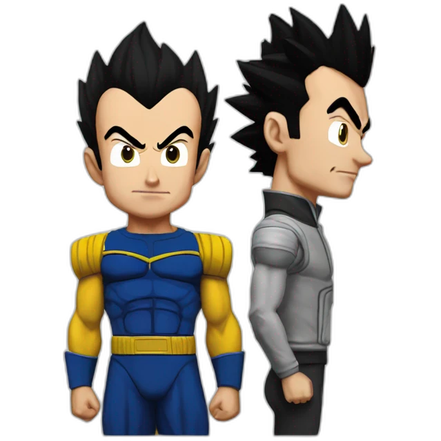 Vegeta and zemmour emoji