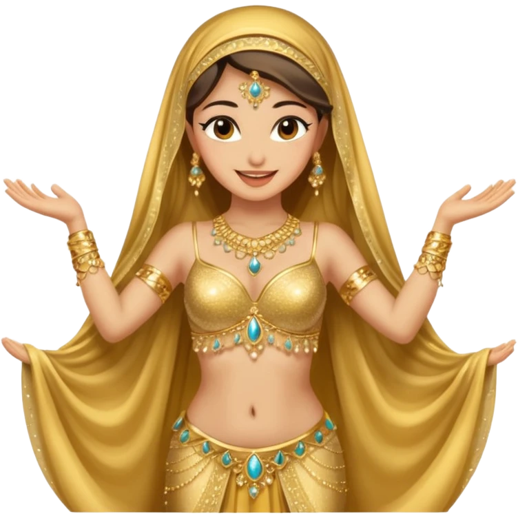 Dançarina do ventre emoji