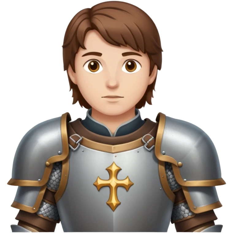 Dnd cleric brown hair plate armor emoji