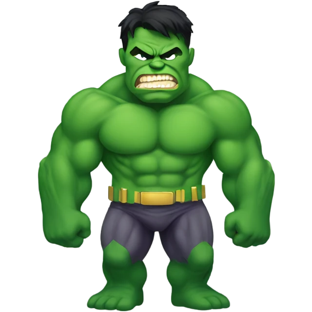 Batman as hulk emoji