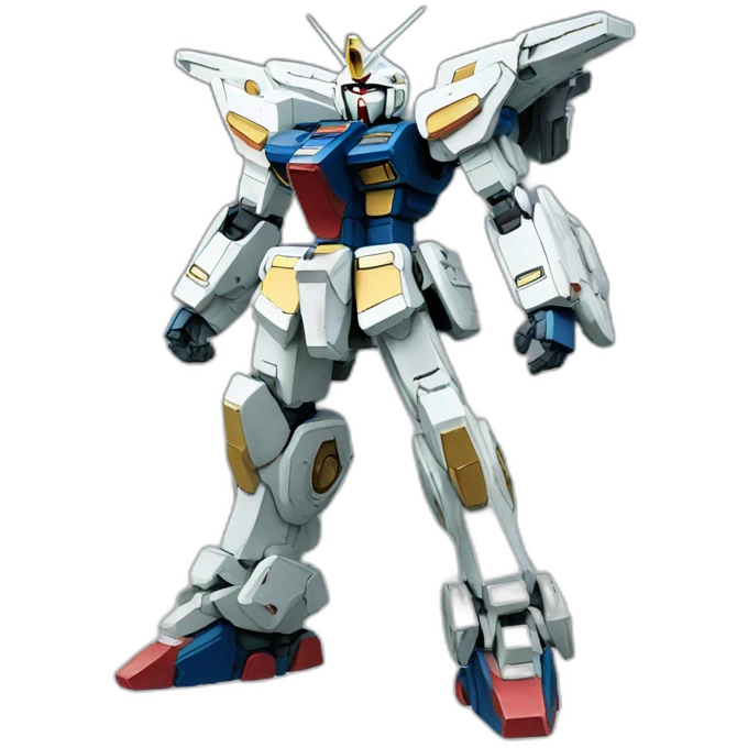 Gundam mecha emoji