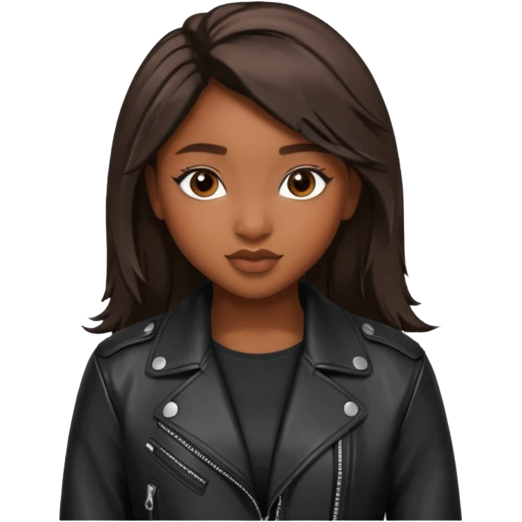 normani wear leather jacket emoji