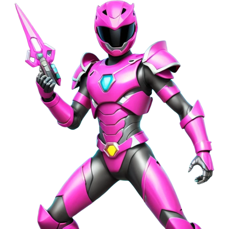 cyberpunk power ranger emoji