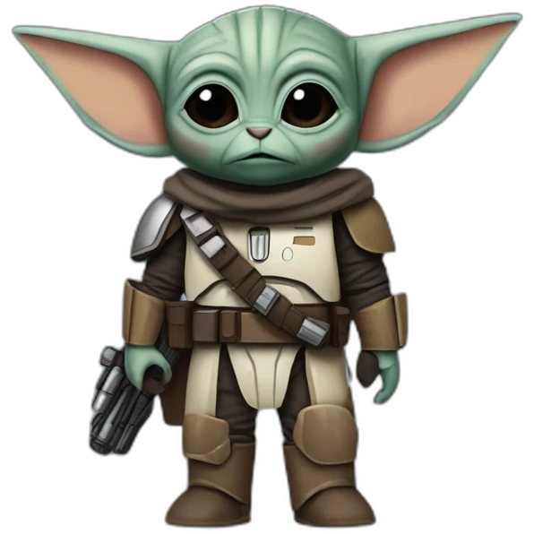 Mandalorian grogu emoji
