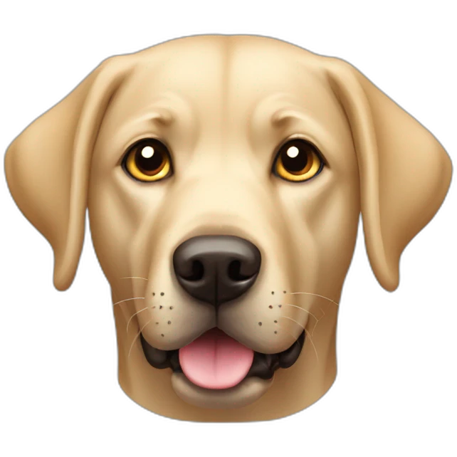 labrador emoji