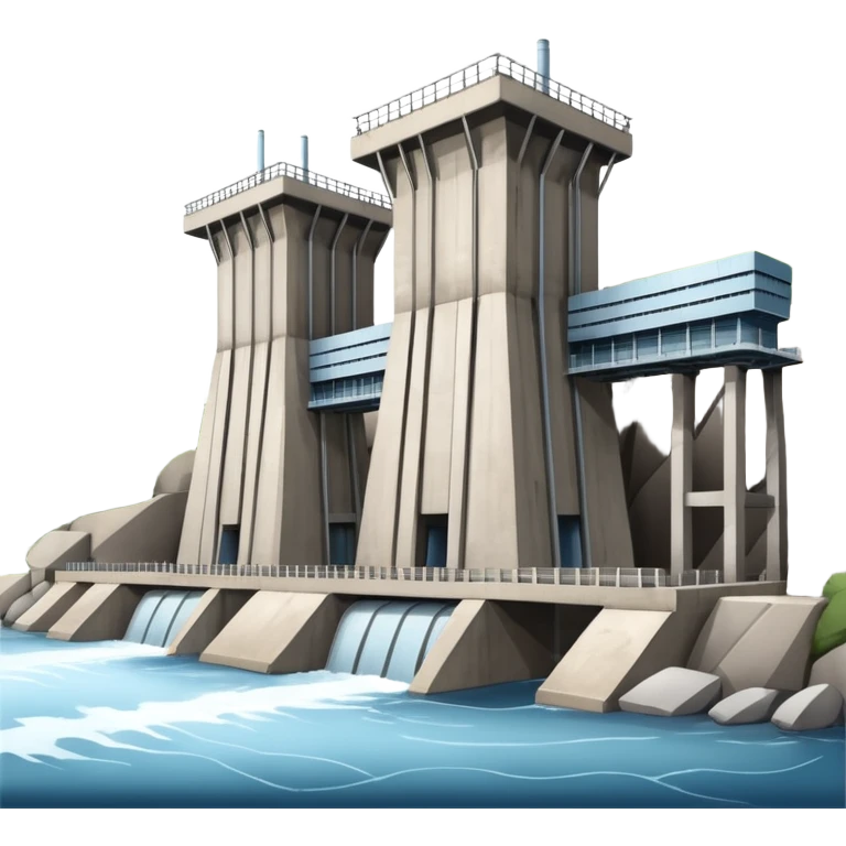 hydroelectric power station emoji