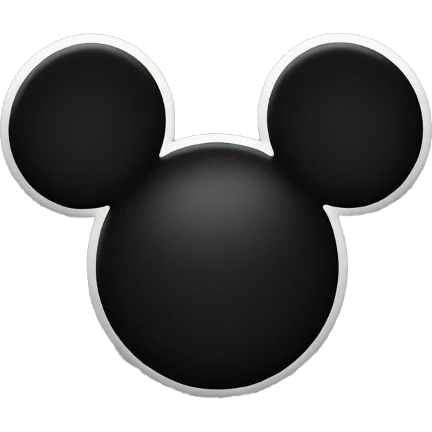 Mickey Mouse ears emoji