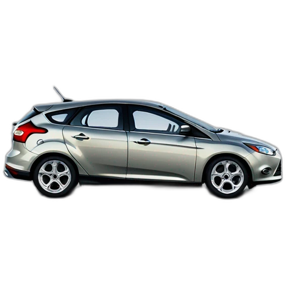 Ford Focus 3 2012 grise emoji