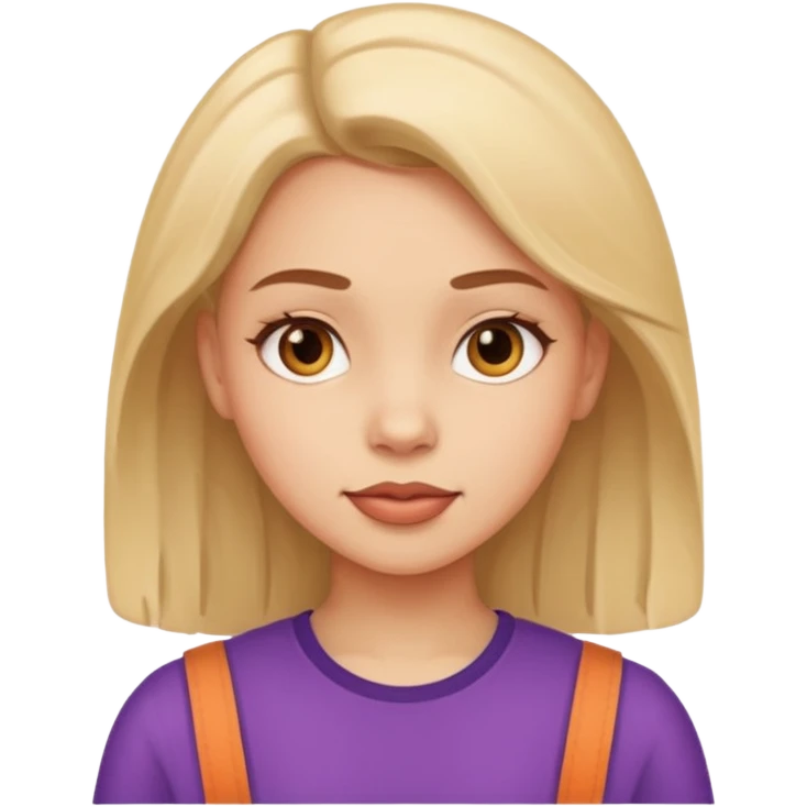 A girl with attitude emoji