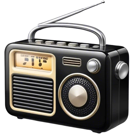 Black Radio emoji