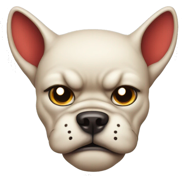 angry devil dog emoji