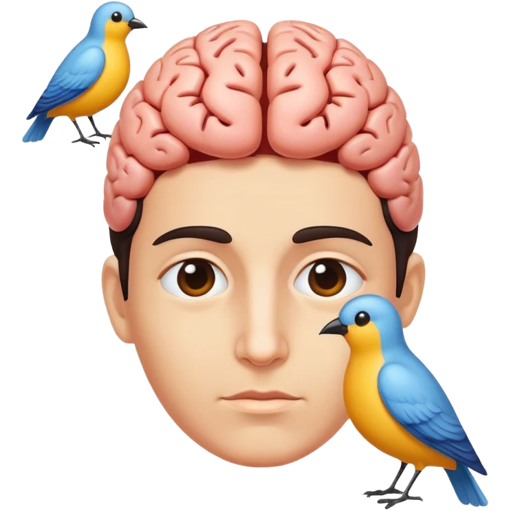 bird brain emoji