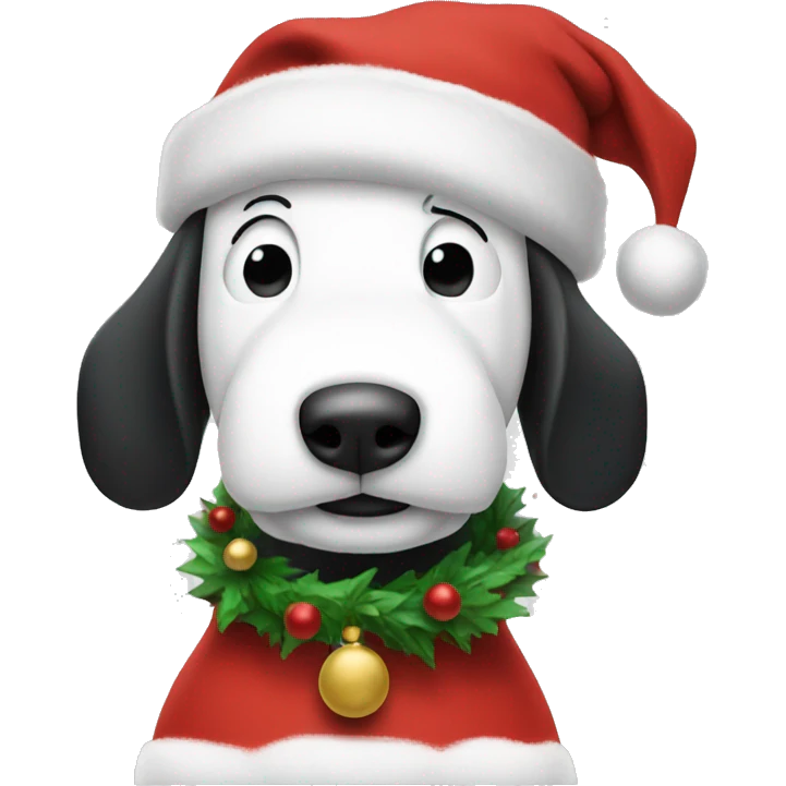 Snoopy Christmas  emoji