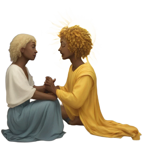 Moon and sun tarot reading emoji